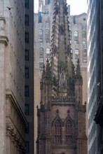 Trinity church, church, history, historical, Financial district, Manhattan, New York City, USA,