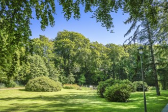 Goethepark, Heringsdorf, Usedom, Mecklenburg-Vorpommern, Germany, Europe