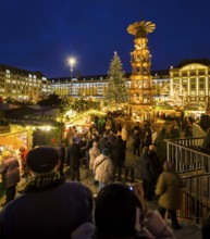 The Striezelmarkt, which has been held since 1434, is the oldest Christmas market in Germany and