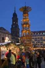 The Striezelmarkt, which has been held since 1434, is the oldest Christmas market in Germany and