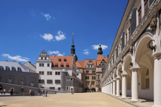 Stable courtyard of Dresden Castle