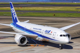 An ANA All Nippon Airways Boeing 787-8 Dreamliner aircraft with registration number JA812A at Tokyo