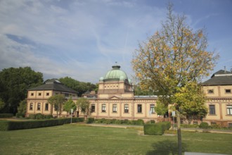 Kaiser Wilhelms Bad, spa garden, Bad Homburg, Taunus, Hesse, Germany, Europe