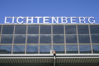 Station Lichtenberg, Weitlingstraße, Lichtenberg, Berlin, Germany, Europe