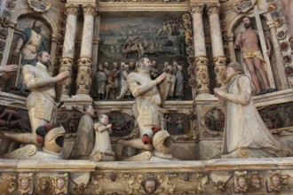 Church of St. Moriz, epitaph of Nikolaus Bergner, alabaster tomb counted among the most beautiful