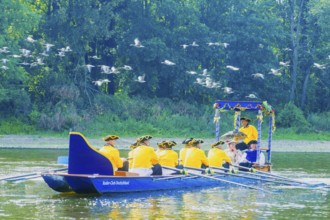 Pleasure gondolas in 1719 The 300th anniversary of the prince's wedding in 1719 was celebrated in