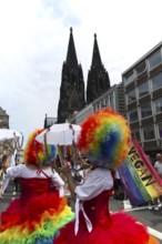 ColognePride, Christopher Street Day, Cologne, North Rhine-Westphalia, Germany, Europe