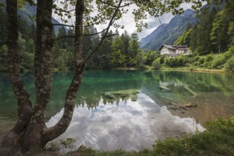 Christlessee in Gottenried, Trettachtal, near Oberstdorf, Oberallgäu, Allgäu, Bavaria, Germany,