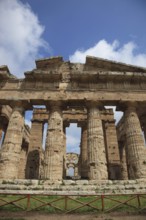 Temple of Poseidon, 2nd Temple of Hera, in Paestum, Campania, Italy, Europe