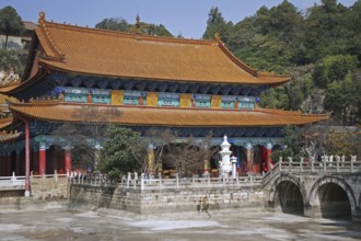 Yuantong Temple, Buddhist temple in Kunming, Yunnan province, China, Asia