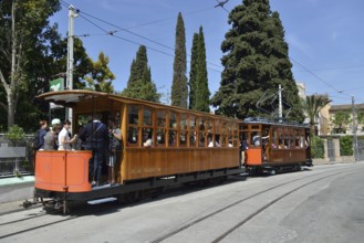 Tram, Soller, Majorca, Balearic Islands, Spain, Europe