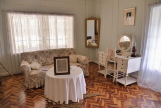 Bedroom of Karen Blixen, Karen Blixen Museum, Karen, Nairobi, Kenya, Africa