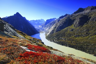 Swiss Alps, Grimselsee, Canton Bern, Switzerland, Europe