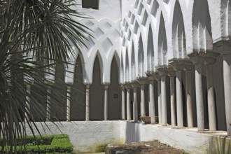 Cloister Chiostro del Paradiso in the Cathedral Cattedrale di Sant' Andrea, Amalfi, Campania,