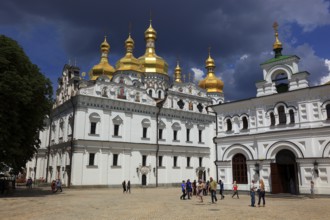 The Uspensky Cathedral, part of the monastery complex of the Kiev Cave Monastery, Holy Mary of the