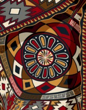 Tribal art background composition, vector illustration