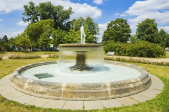 The courtyard fountain was rebuilt in 2008 according to historical photos