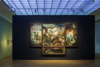 Otto Dix.The War - The Dresden Triptych Exhibition at the Albertinum