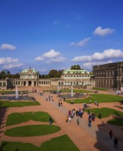 Dresden Zwinger Pleasure Garden