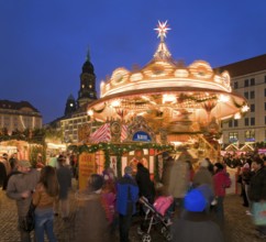 The Striezelmarkt, which has been held since 1434, is the oldest Christmas market in Germany and