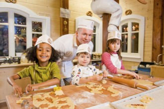 Children's bakery at the Striezelmarkt in Dresden