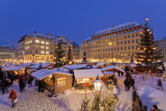 Christmas market on the Neumarkt