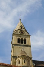 Galluskirche, Protestant church, late Romanesque columned basilica, turn of the 12th and 13th