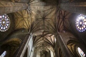 Church, interior view, Iglesia de San Vicente, San Sebastian, Donostia, Basque Country, Northern