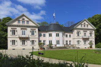 Villa Eugenia, last residence of the Princes of Hohenzollern-Hechingen, classicist central building