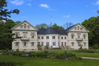 Villa Eugenia, last residence of the Princes of Hohenzollern-Hechingen, classicist central building