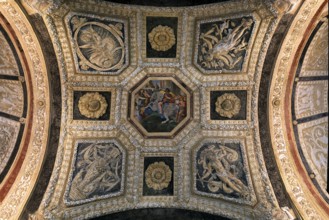 Vaulted ceiling in a room of the Villa del Principe, Palazzo di Andrea Doria, Piazza dei Principe,