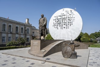 Bishkek Baatyr Monument, Bishkek, Kyrgyzstan, Asia