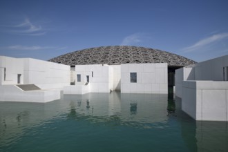 Louvre Abu Dhabi, Architect Jean Nouvel, Saadiyat Island, Abu Dhabi, United Arab Emirates, Asia