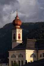 Parish Church of Ortisei, Val Gardena, South Tyrol, Italy, Europe