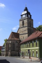 Holy Trinity Church, Eisfeld, Hildburghausen County, Thuringia, Bavaria, Germany, Europe