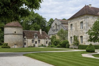 Fontenay Cistercian Abbey, Unesco World Heritage Site, Cote d'Or, Burgundy, France, Europe