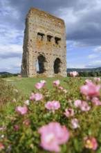 Temple of Janus, first century tower, Autun, Département Saône-et-Loire, Region