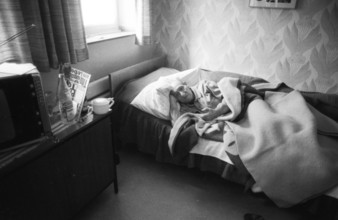 Resident and operation of an old people's home of the AWO (Arbeiterwohlfahrt) on 07.03.1980 in