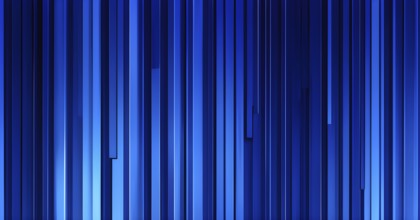 Dynamic abstract digital artwork showcasing a series of vertical lines in varying shades, creating