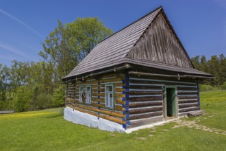 Open-air museum Stará Lubovna, Slovakia Goralen huse from Velká Lesná