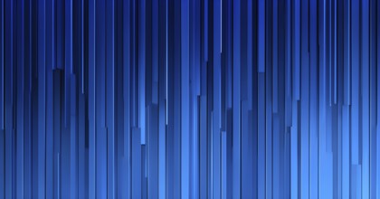 Dynamic abstract digital artwork showcasing a series of vertical lines in varying shades, creating