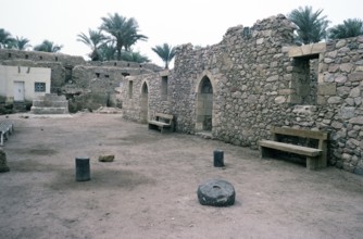 Aqaba Castle, Mamluk Castle, Aqaba, Jordan, Crusader fortress in 1998, Asia