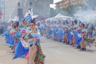 Carnival, Sciacca, Agrigento district, Sicily, Italy, Europe