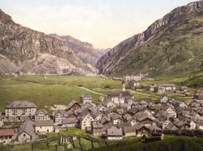 Urseren, also Ursern, is the valley of the upper Reuss in Uri, Switzerland, running southwest to