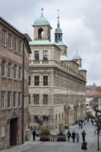 Old Town Hall, Nuremberg, Middle Franconia, Franconia, Bavaria, Germany, Europe