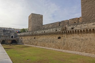 Castello Normanno-Svevo di Bari, Bari, Apulia, Italy, Europe