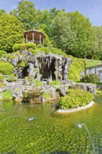 Artificial Grotto at Bom Jesus do Monte santuary, Braga, Minho Province, Portugal, Europe