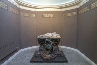 The Shelley Memorial at University College, University of Oxford, Oxford, Oxfordshire, England,