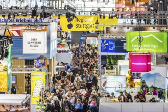 CMT tourism trade fair in Stuttgart. According to the trade fair organiser, the Caravan, Motor,