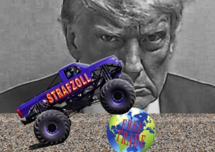 Symbolic image, free trade, USA, Donald Trump, impending tariff, punitive tariff, multilateral